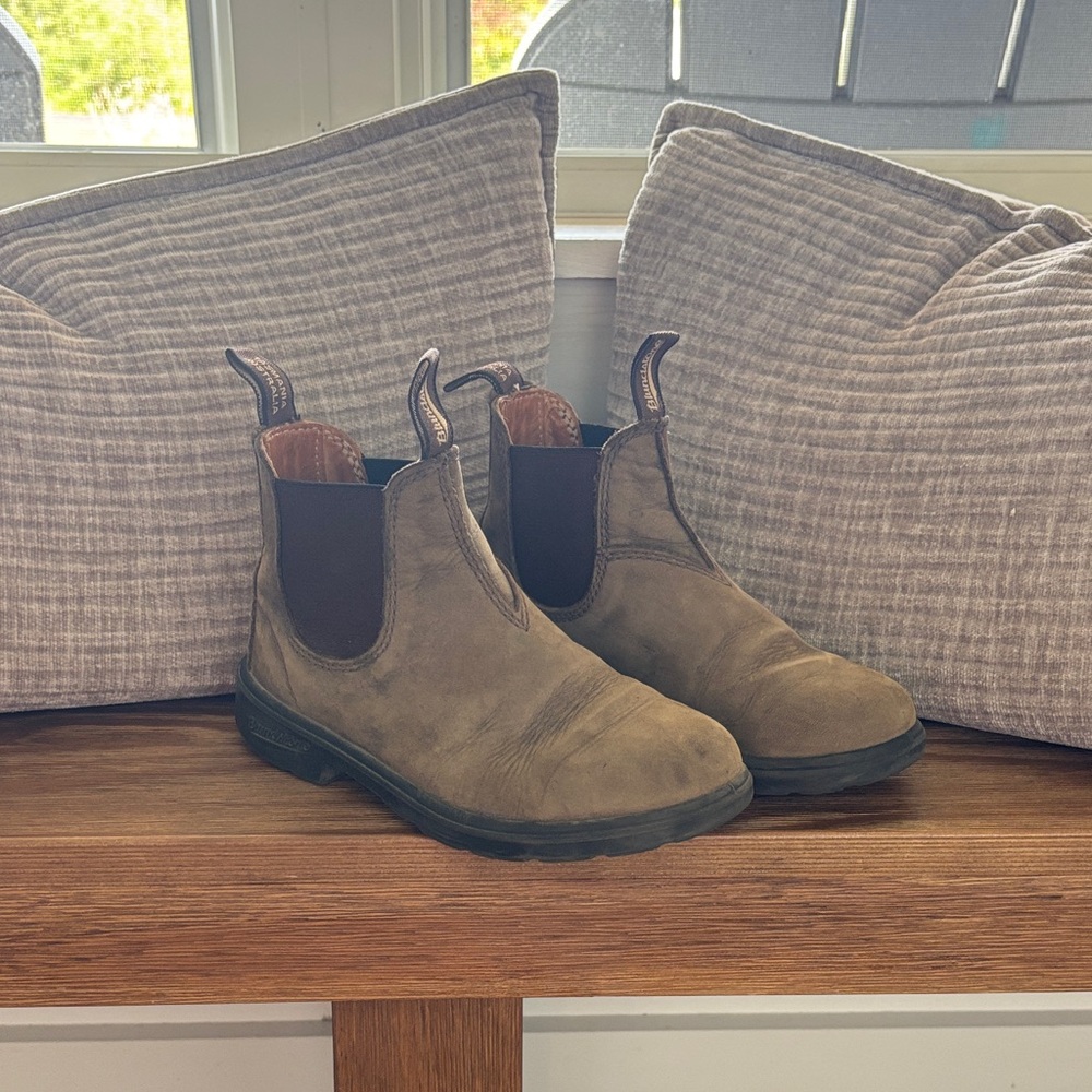 Blundstone Kids Brown Chelsea Boots